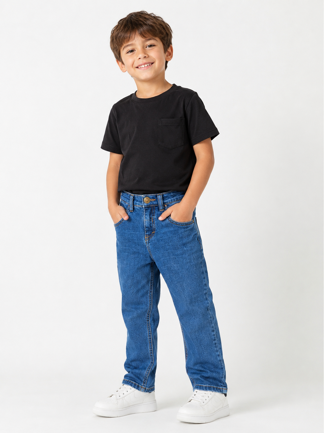 JEAN AZUL MEDIO NIÑO