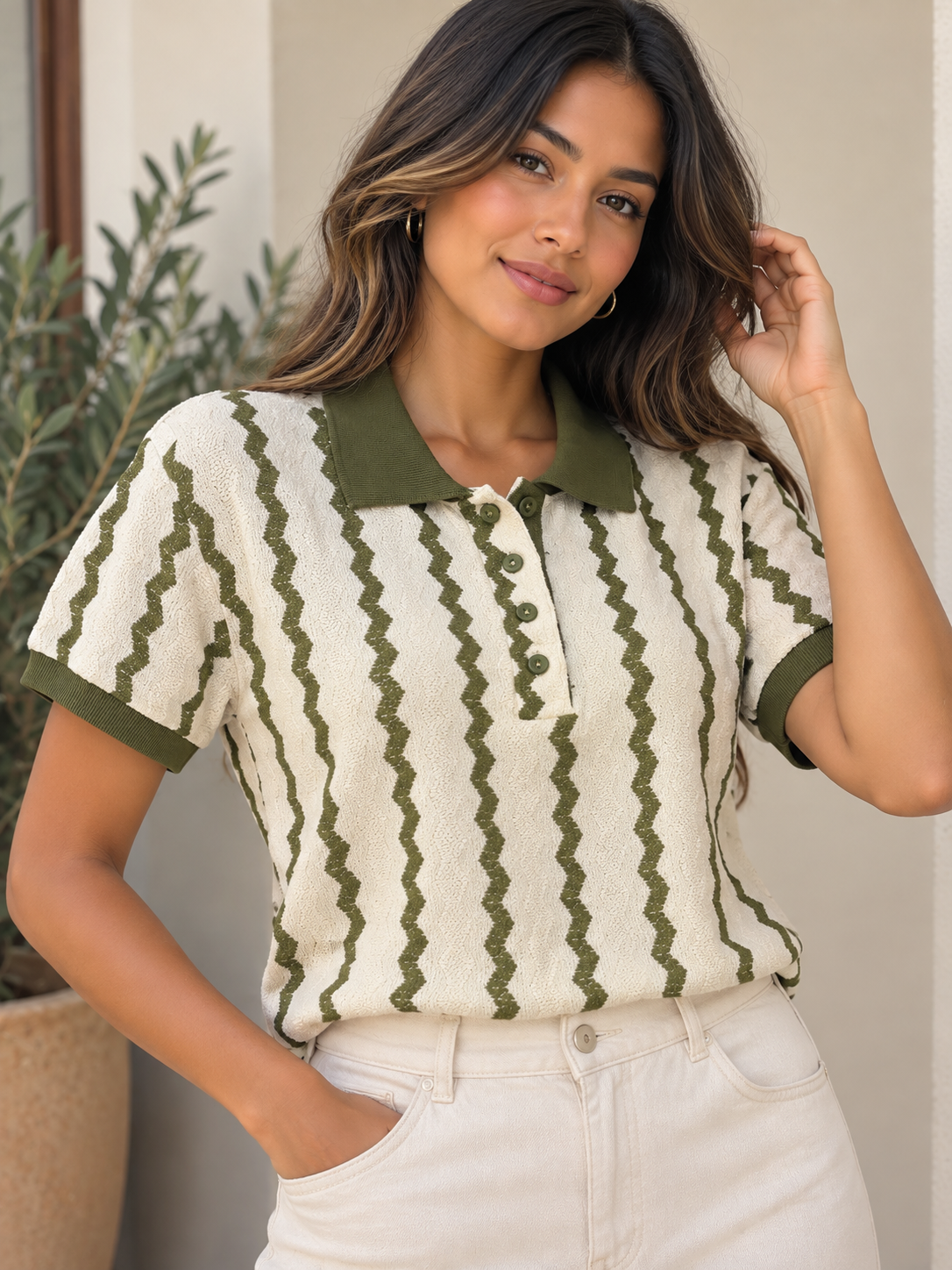 T-SHIRT VERDE