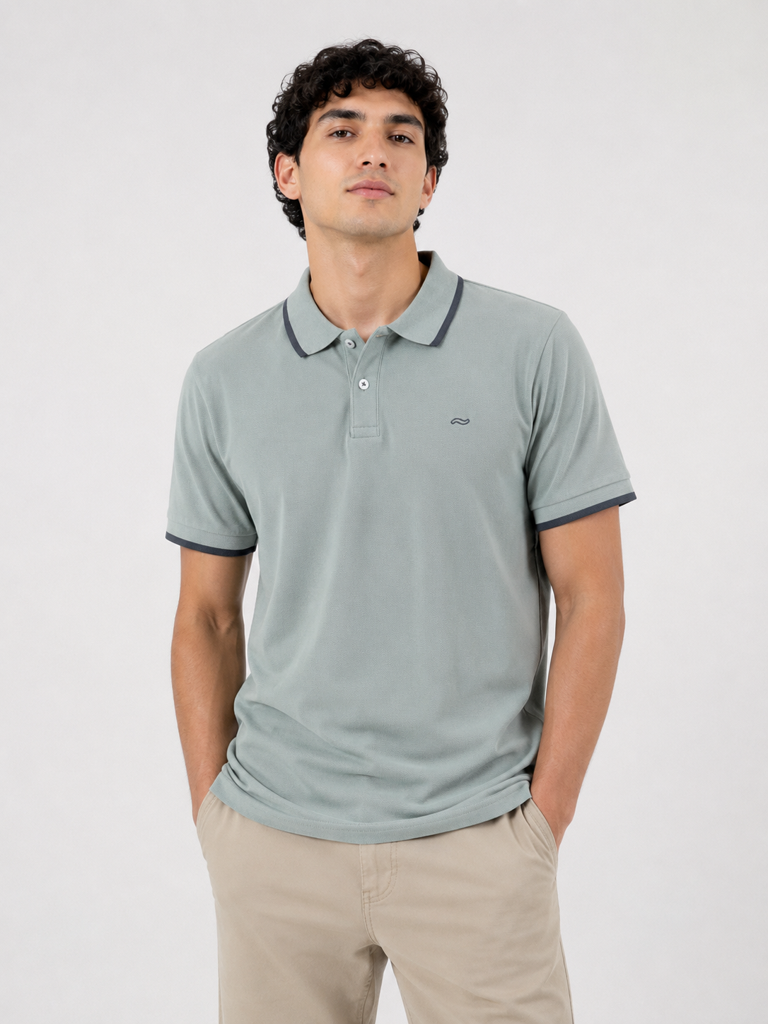 SUETER POLO VERDE