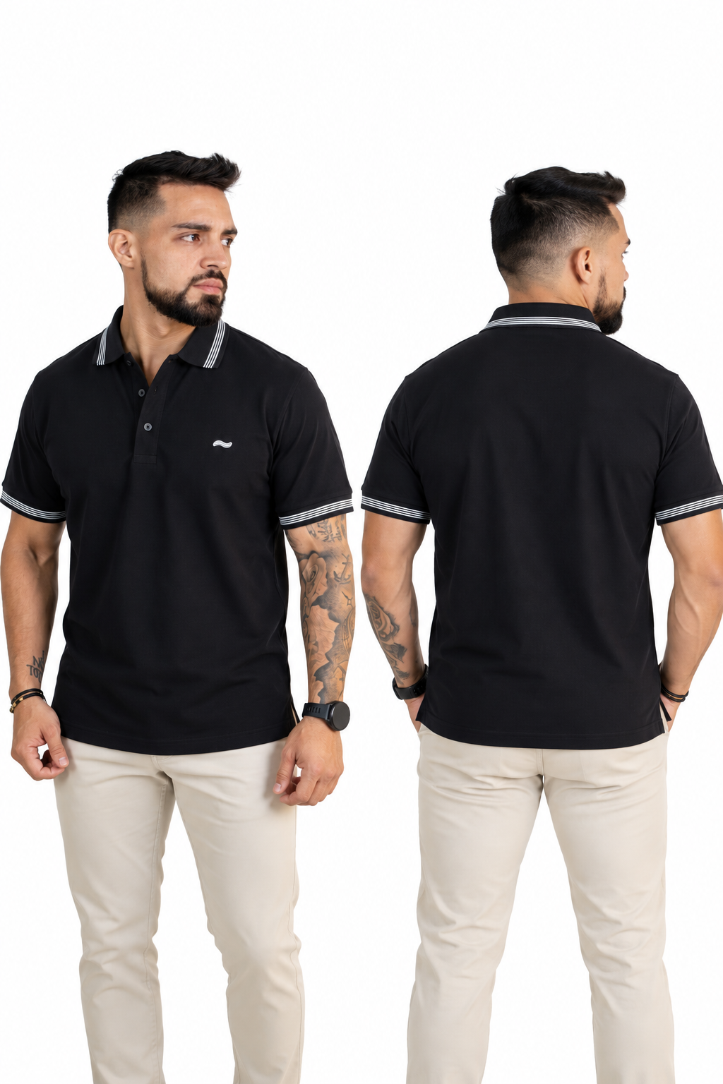CAMISETA TIPO NEGRO