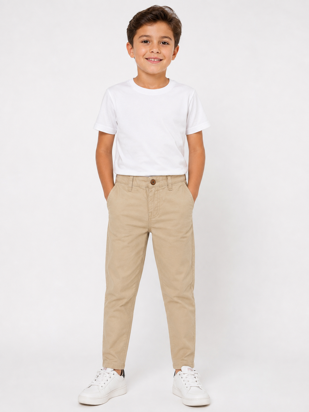 PANTALON BEIGE NIÑO