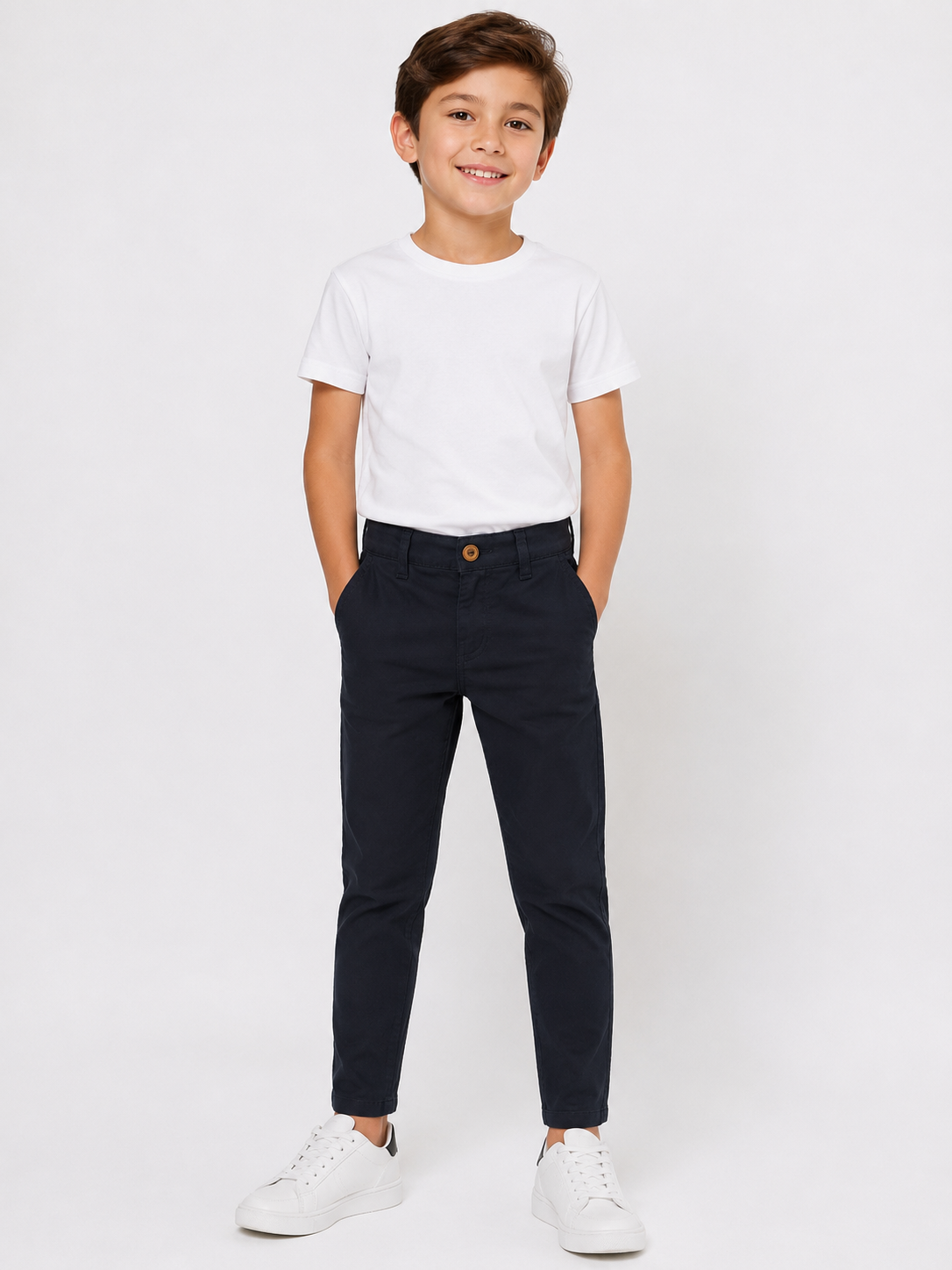 PANTALÓN AZUL NAVY NIÑO