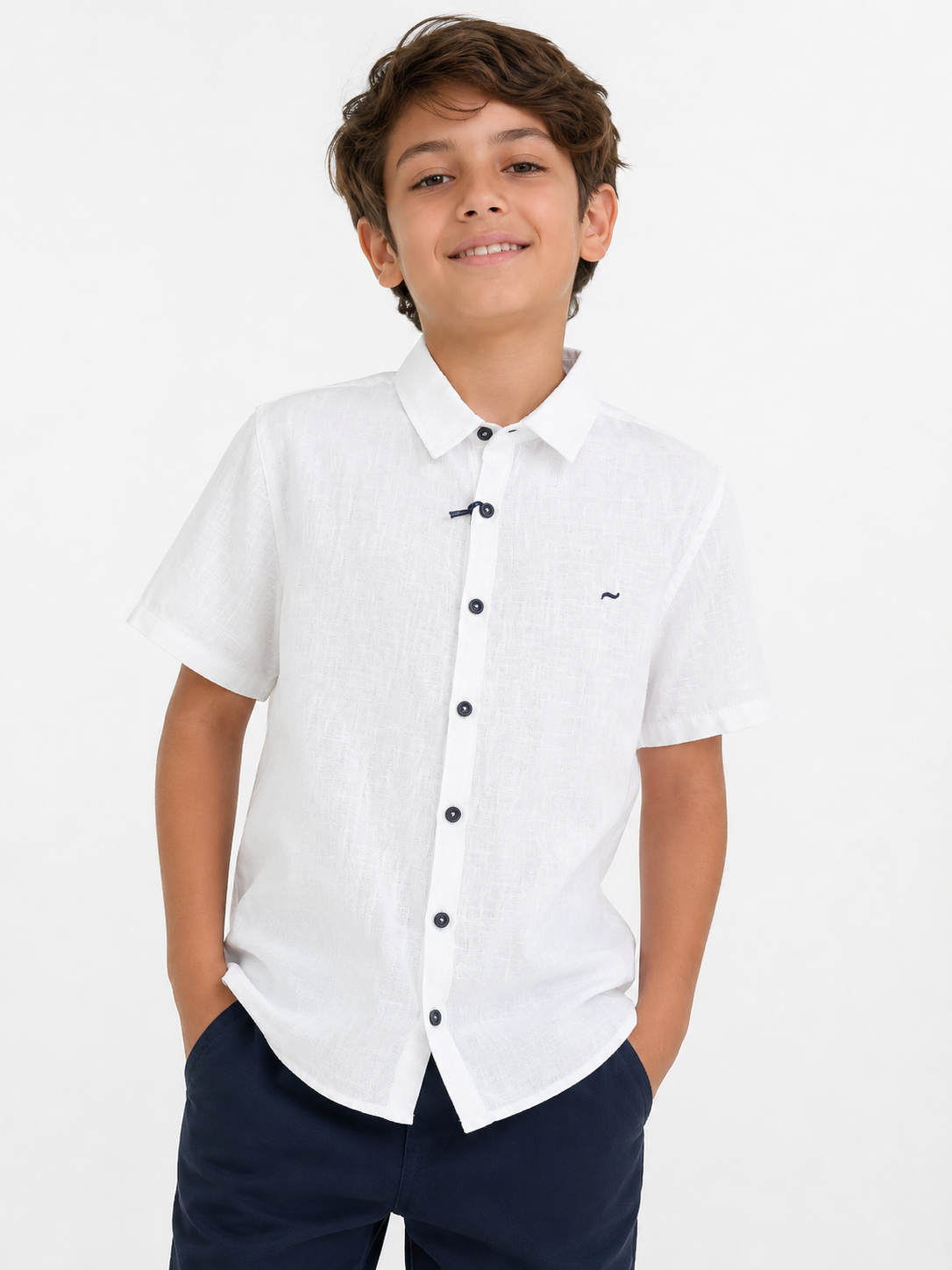 CAMISA MANGA CORTA PARA NIÑO