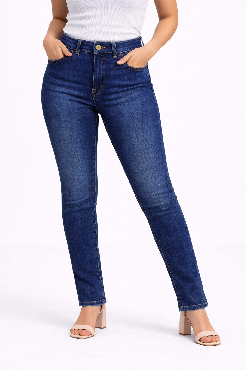 JEANS DE DAMA BOTA RECTA