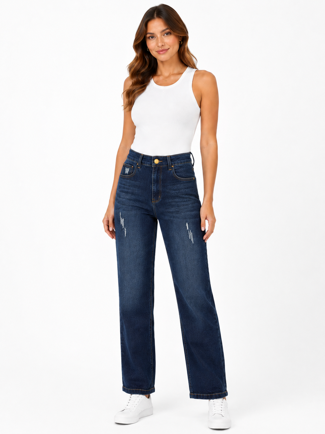 JEANS DAMA AZUL