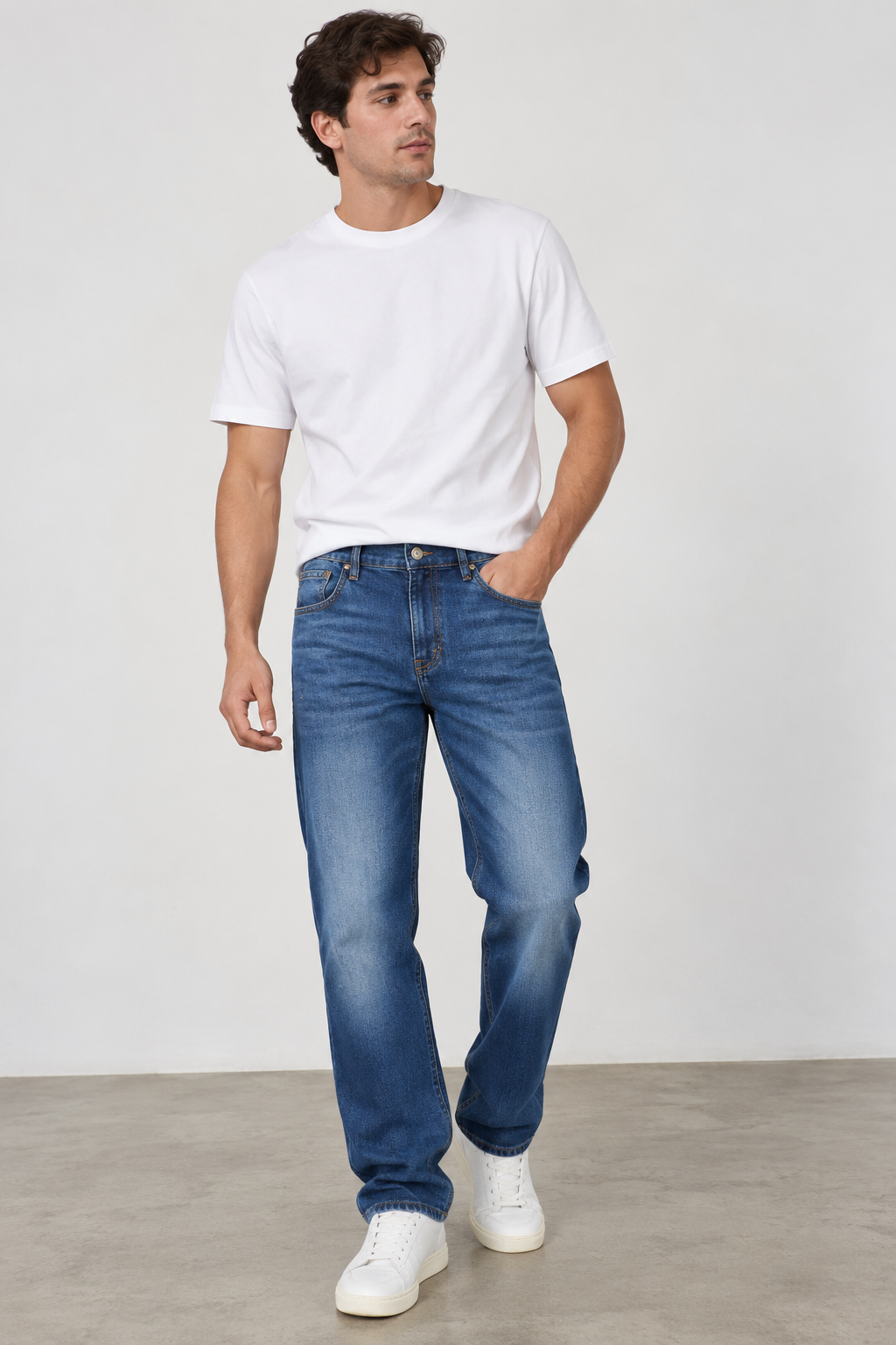 JEANS HOMBRE AZUL OSCURO