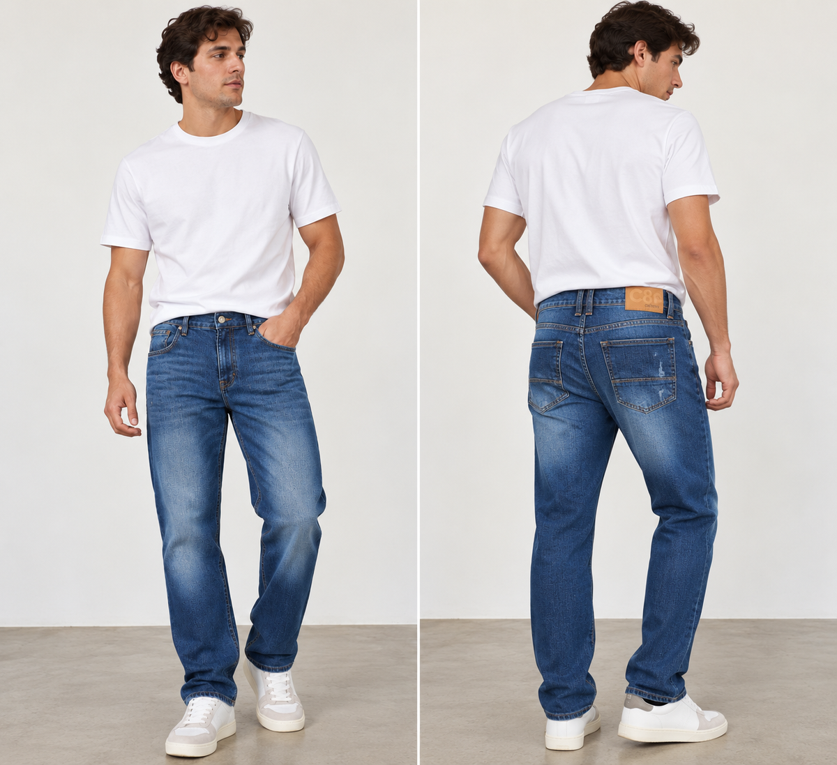 JEANS HOMBRE AZUL OSCURO