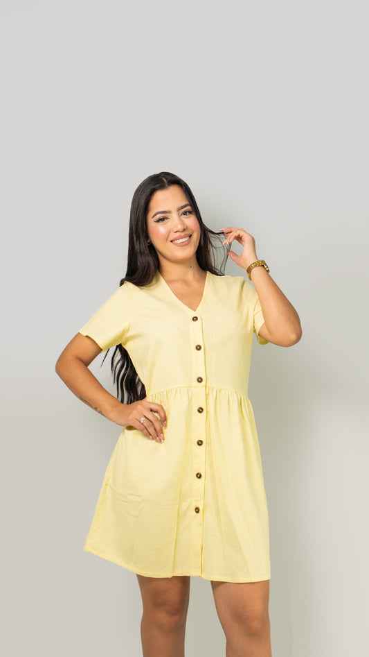 VESTIDO MUJER CAÑAMO