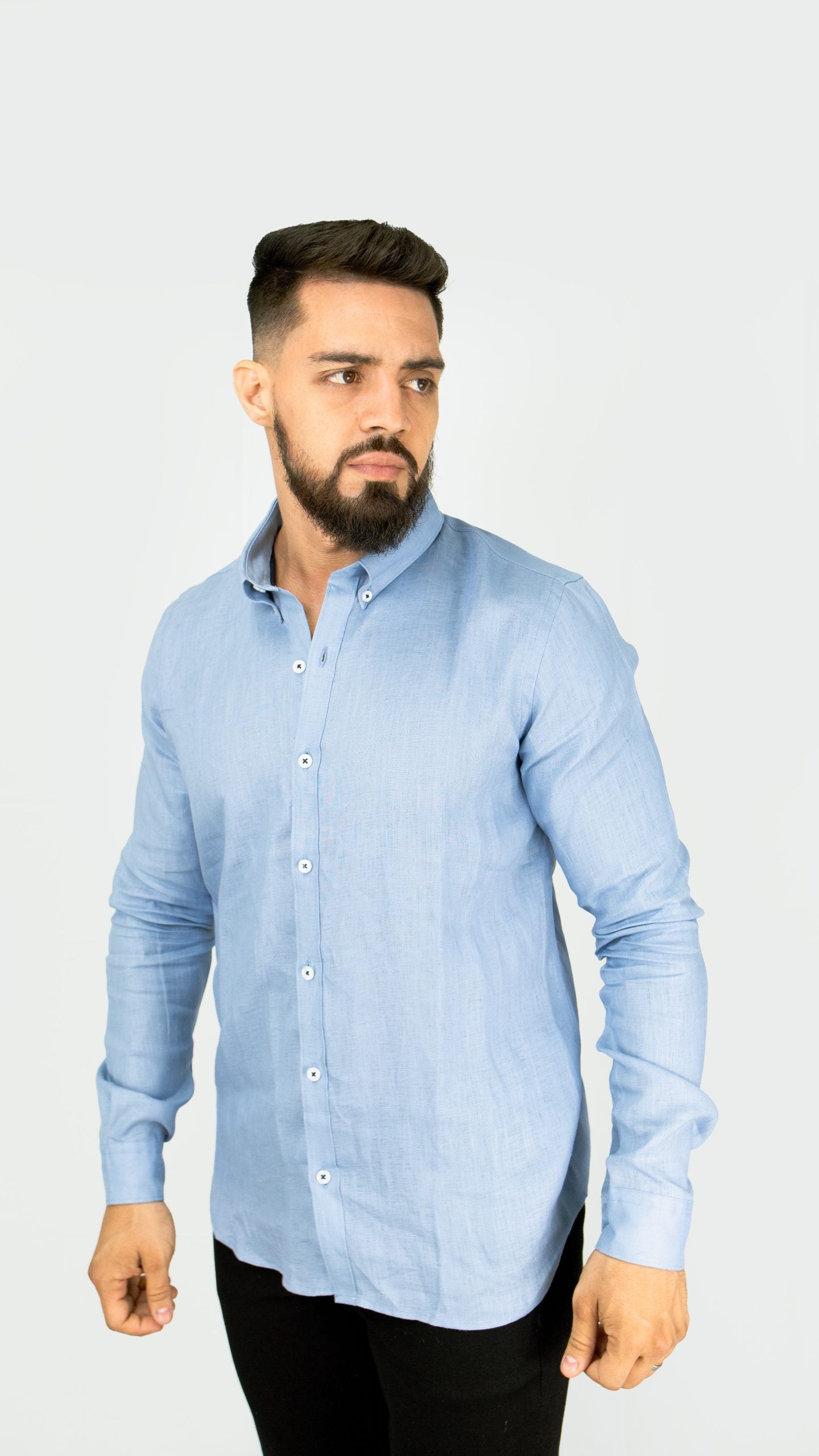 CAMISA ML HOMBRE CAÑAMO