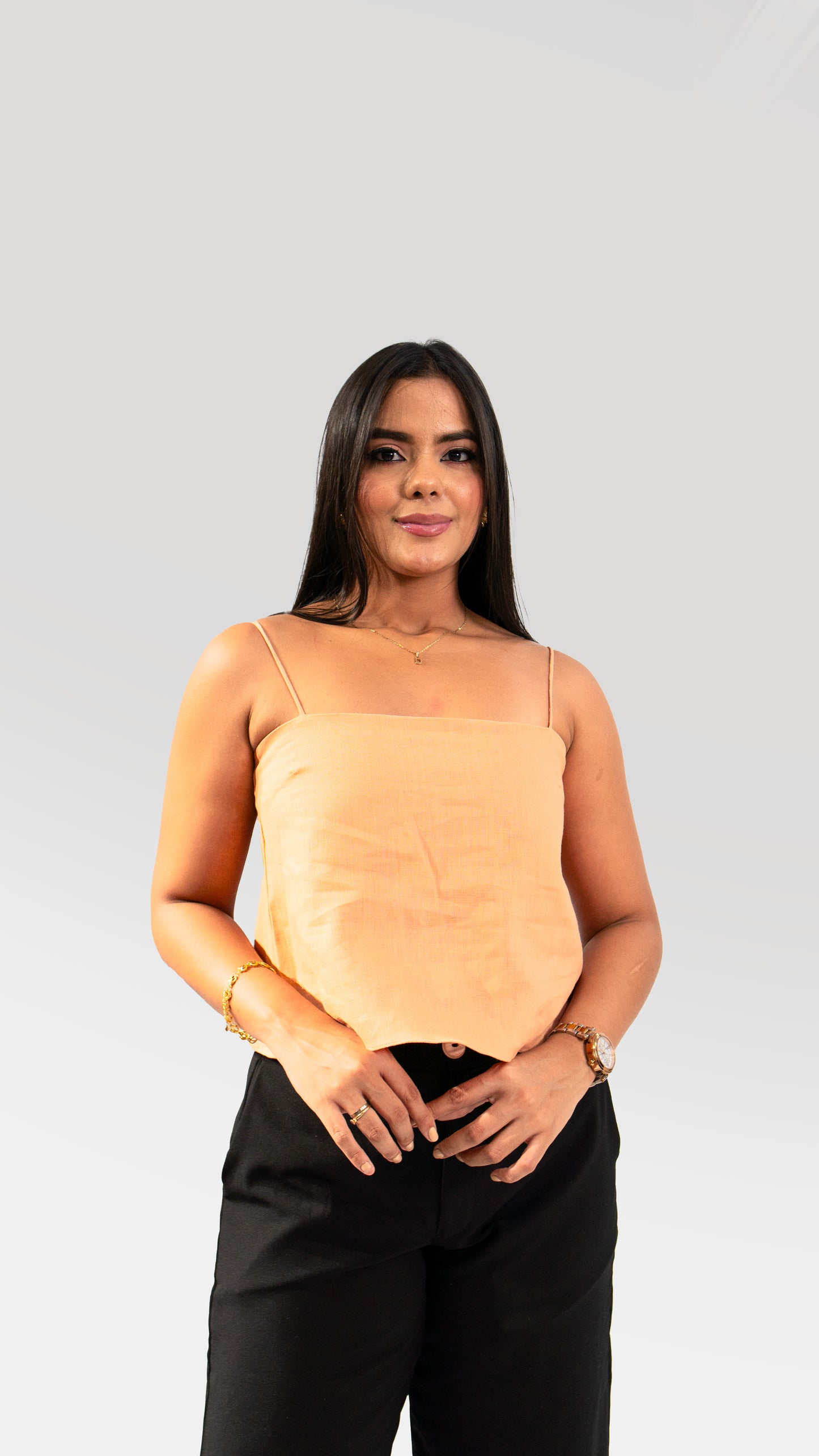 Blusa mujer cáñamo en lino