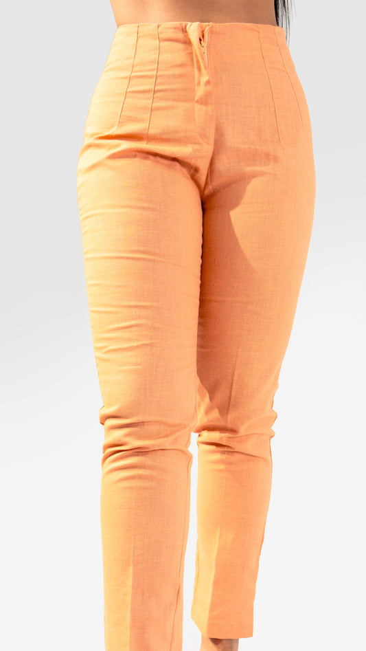 PANTALON DE LINO DE MUJER CAÑAMO
