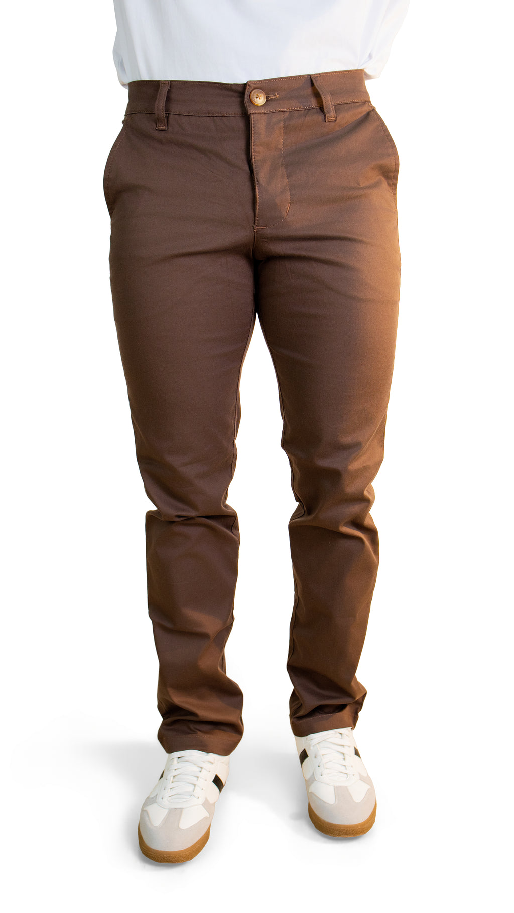 Pantalón Casual Hombre Café