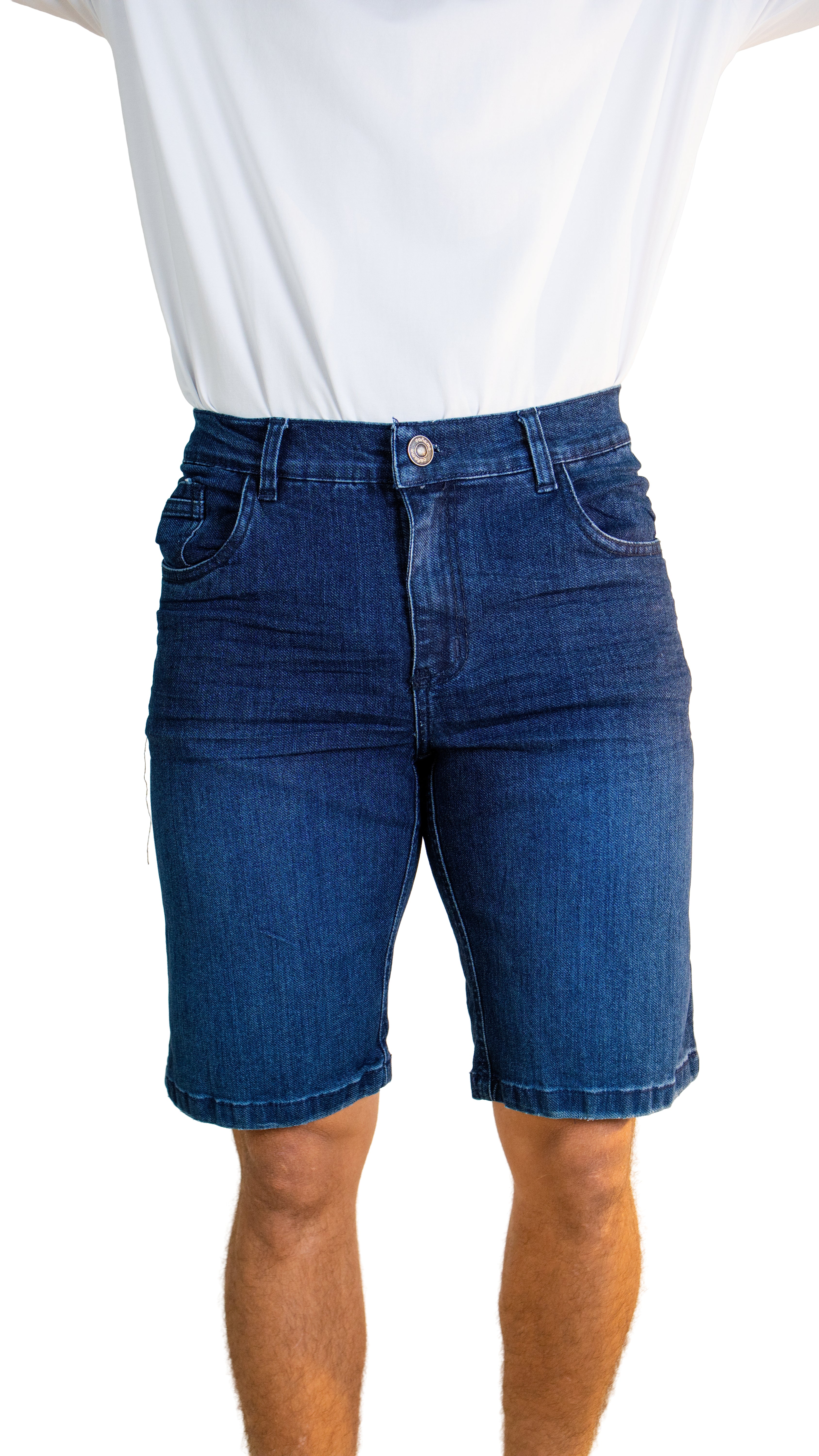Bermuda Jean de Hombre – Azul Oscuro