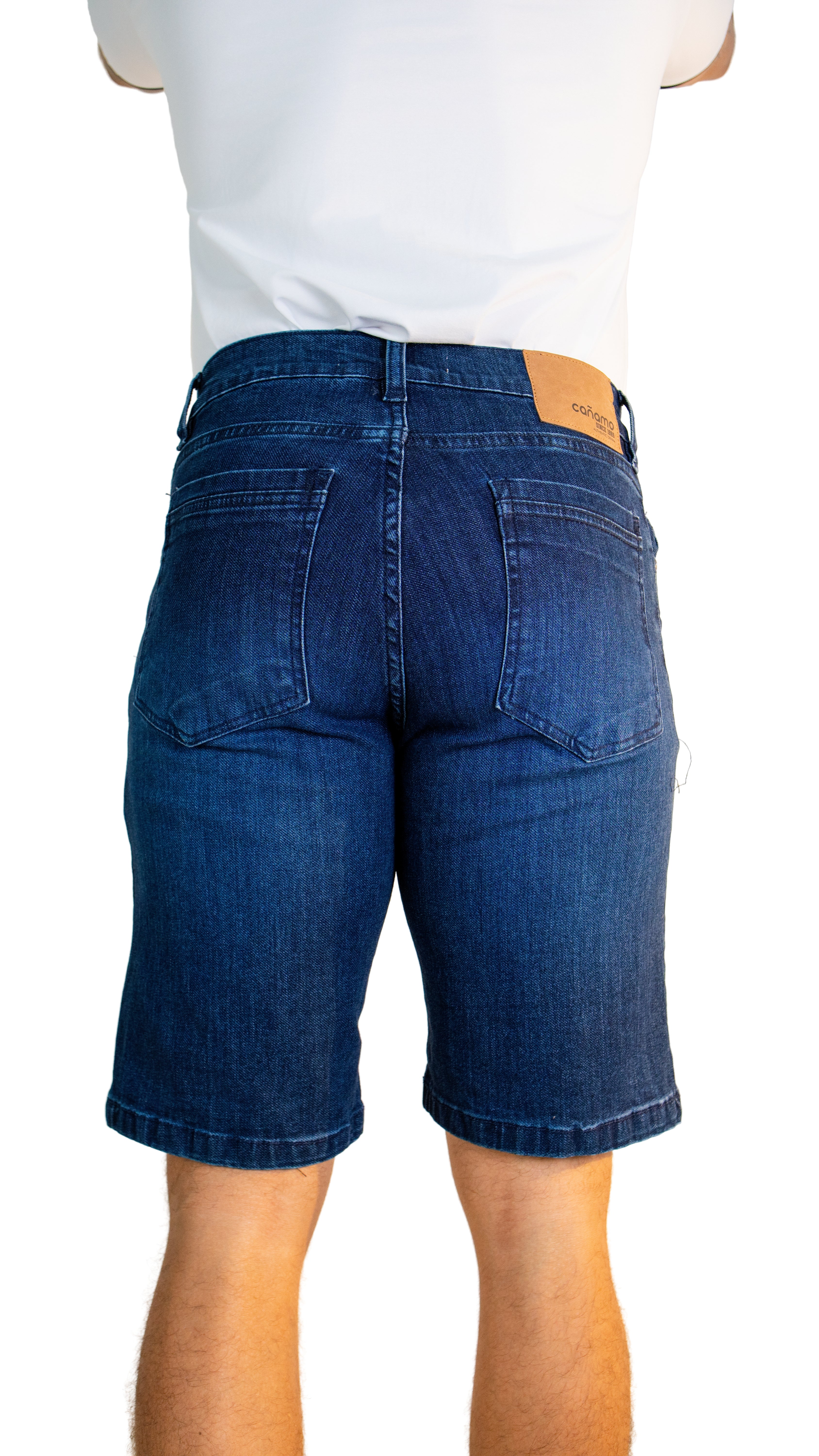 Bermuda Jean de Hombre – Azul Oscuro