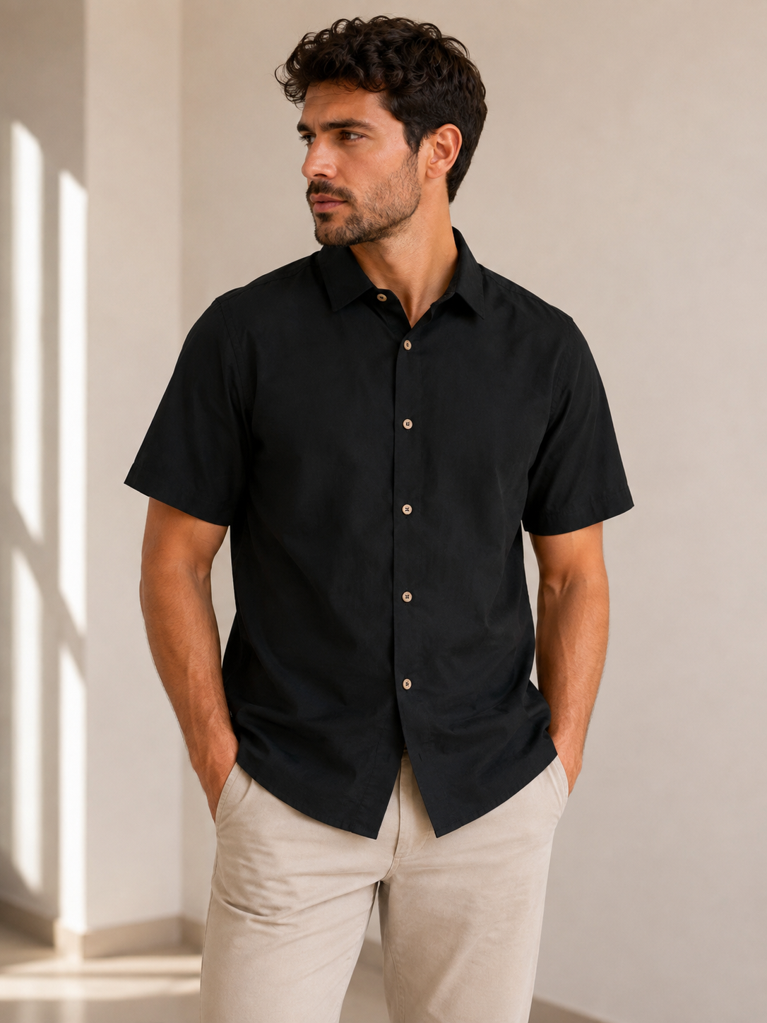 CAMISA MANGA CORTA