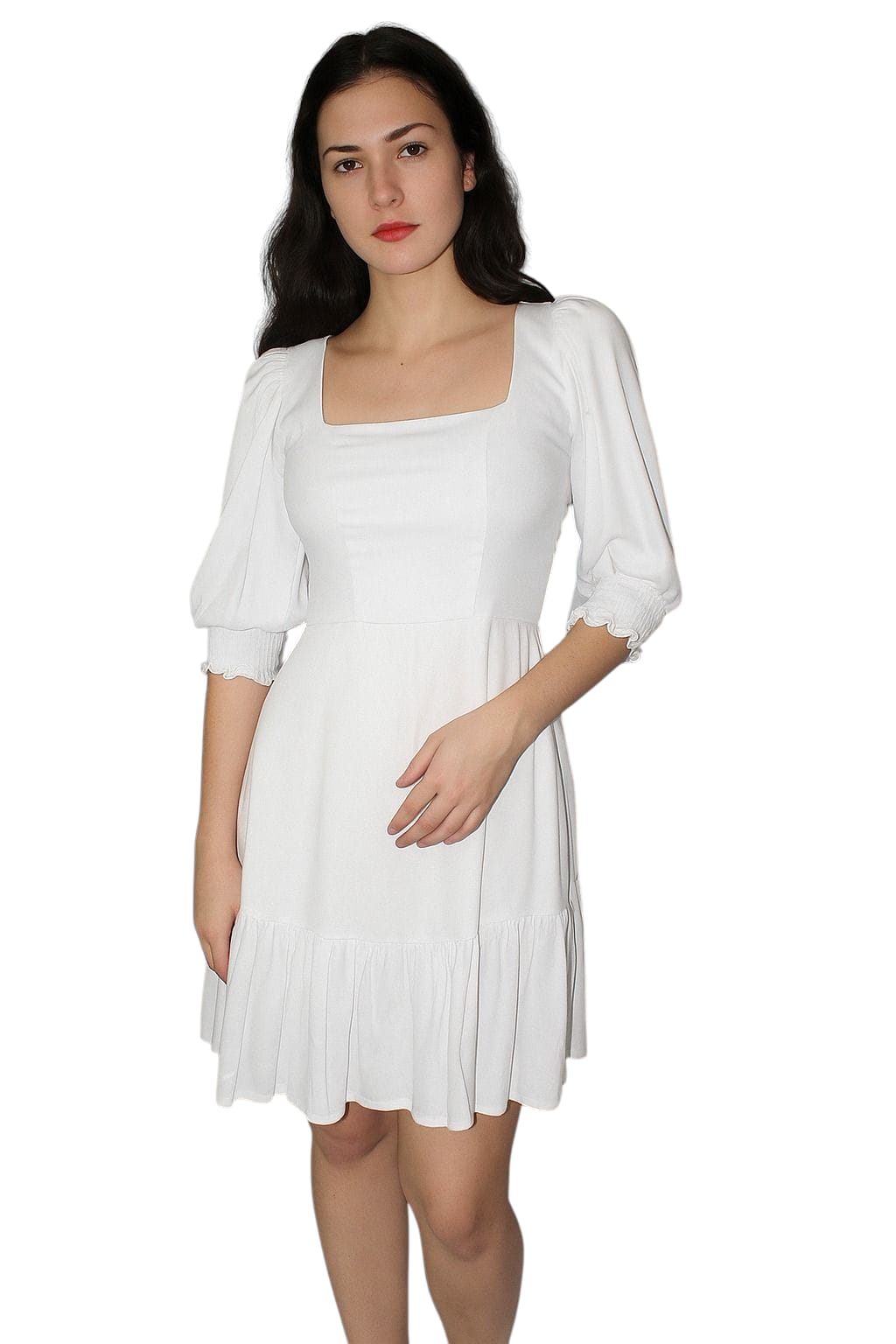 Vestido dama cáñamo