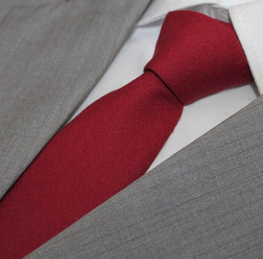 CORBATA VINOTINTO CAÑAMO.