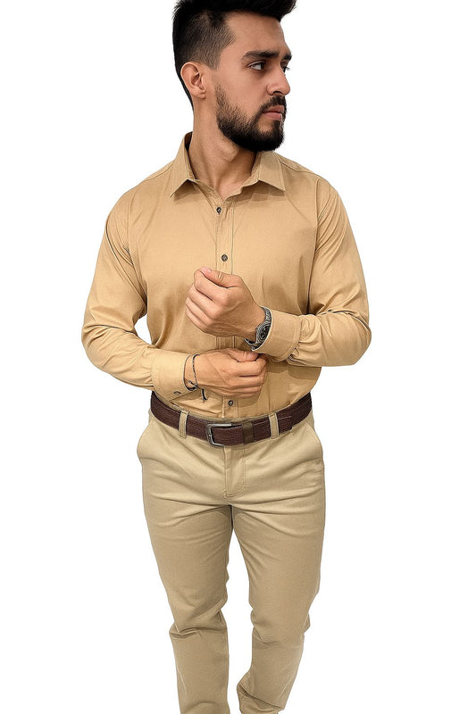 CAMISA MANGA LARGA KAKY CAÑAMO