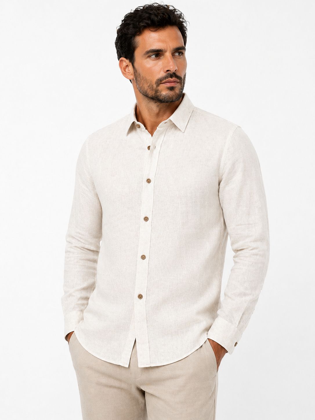 CAMISA HOMBRE MANGA LARGA