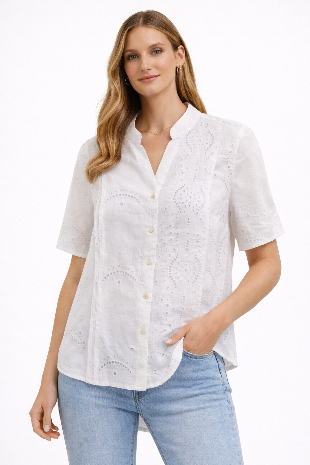 CAMISA OJALILLO DAMA